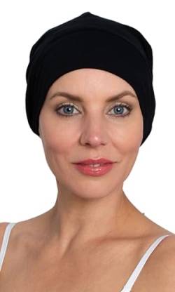 Deresina Headwear Satin Beanie, Sleep Cap for Hair Loss - (Black) von Deresina Headwear