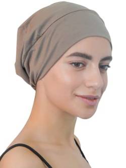 Deresina Headwear Satin Beanie, Sleep Cap for Hair Loss - (Mink) von Deresina Headwear