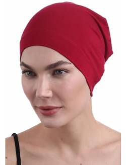 Deresina Headwear Schlafmutze Kopfbedeckung Chemo - (Burgund) von Deresina Headwear