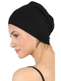 Deresina Headwear Schlafmutze Kopfbedeckung Chemo - (Schwarz) von Deresina Headwear