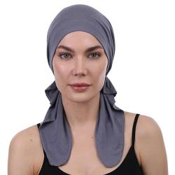 Deresina Headwear Vorgebundenes Bandana (Charcoal) von Deresina Headwear