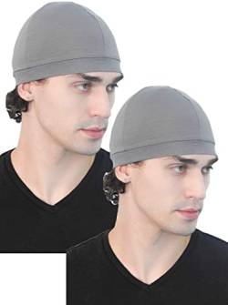 Deresina Männer Bambus Hut Liner, Poket Hut (2 Stück) (Grau) von Deresina Headwear