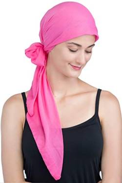 Deresina Organic Easy Tie Chemo Kopftuch (Rubi) von Deresina Headwear