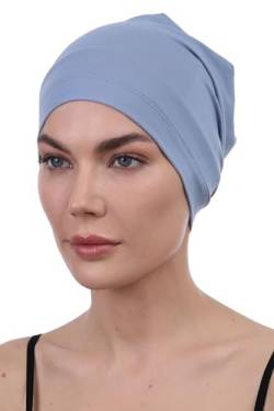 Deresina Schlafmutze Kopfbedeckung Chemo - (Carolina Blue) von Deresina Headwear