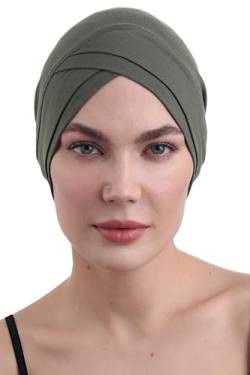 Deresina W-Front Chemo Mütze (Khaki) von Deresina Headwear