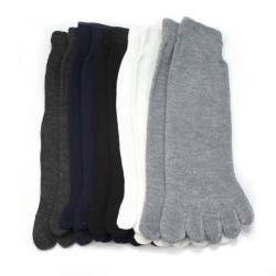 5 Paar Unisex Zehensocken Socken 5-Zehen Söckchen Elastisch Gesundheit Warm von Des Mall