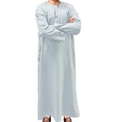 Desert Dress - Thobe UAE Omani Dishdasha Arabisch Arghan Saudi Marokkanisch - Blau, 58 von Desert Dress