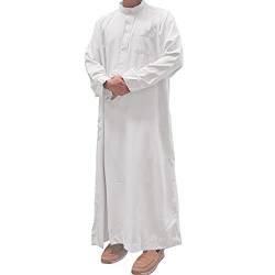 Desert Dress Wüsten Herren Kleid Formelle Farbe Sommer Kaftan Gewand Paintbal Arabia DiashDasha Jubba Qatar Oman - -, Weiß von Desert Dress