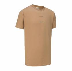 BW Tropen Unterhemd mit Klett und Nationalitätsabzeichen Bundeswehr T-Shirt (DE/NL/SE/PL, Alphanumerisch, XXL, Regular, Regular, Coyote) von Desert Hawk Tactical