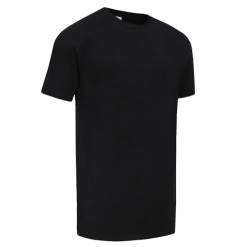 Bundeswehr Unterhemd T-Shirt nach TL 100% Baumwolle (as3, Alpha, l, Regular, Regular, Schwarz) von Desert Hawk Tactical