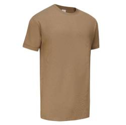 Bundeswehr Unterhemd T-Shirt nach TL 100% Baumwolle (as3, Alpha, s, Regular, Regular, Coyote) von Desert Hawk Tactical