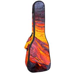 Ukulele Koffer Lava-Magma Ukulele Tasche 23 Zoll 10Mm Gepolsterte Für Sopran Tenor Konzert Ukulelen von Desheze