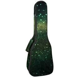 Ukulele Tasche Galaxy Grün Ukulele Koffer 23 Zoll Wasserdicht Oxford Mit 10Mm Gepolsterter Für Gigbag Konzert Sopran von Desheze