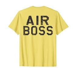Air Boss Flugzeugträger Deck Boss Military | Rückendruck T-Shirt von Designed For Flight