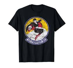 T-Shirt 1st Fighter Squadron Vintage Patch Insignia T-Shirt von Designed For Flight