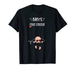 Baby: Baby's First Concert - Schwangerschaft T-Shirt von DesignsByJnk5 Familie