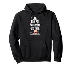 Baby: Ja, Ich Bin Schwanger Und Nein, Du... Schwangerschaft Pullover Hoodie von DesignsByJnk5 Familie