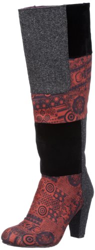 Desigual Boots Shanon 27TS360, Damen Fashion Stiefel, Rot (Rojo 3092), EU 41 von Desigual