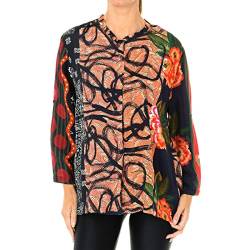 Desigual Damen Bluse CAM_Jenica mischfarben S von Desigual