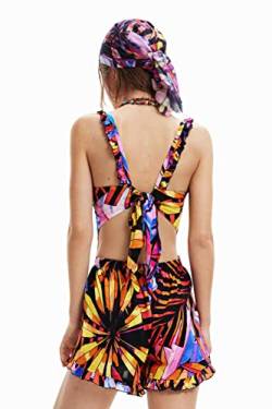 Desigual Damen Jumpsuit_encinitas 2000 Bikini Set, Schwarz, L EU von Desigual