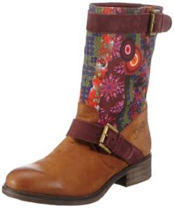 Desigual Damen Sacha-5 Combat Boots, Mehrfarbig (Azafran 7001), 40 von Desigual