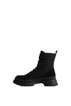 Desigual Damen Shoes_Boot Padded Hiking Shoe, Black, 41 EU von Desigual