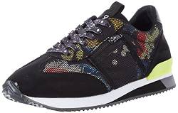 Desigual Damen Shoes_Broker_Lacroix Sneaker, Black, 40 EU von Desigual