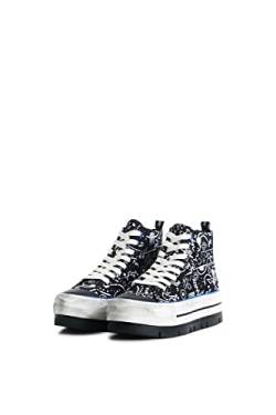 Desigual Damen Shoes_Crush_ARTE 2000 Black Sneaker, 41 EU von Desigual