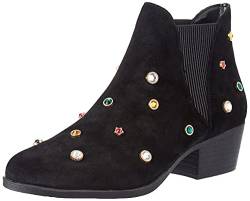 Desigual Damen Shoes_Dolly_Jewel Ankle Boot, Black, 37 EU von Desigual