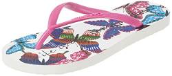 Desigual Damen Shoes_FLIP Flop_BUTTERF Flache Sandale, White, 39 EU von Desigual