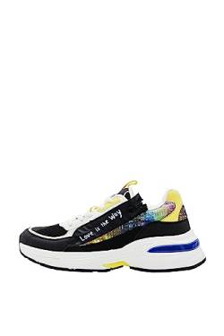 Desigual Damen Shoes Moon Zipper, Material Finishes, 36 EU von Desigual