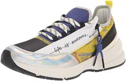 Desigual Damen Shoes_Moon_Zipper 9019 Tutti Fruti Sneaker, Material Finishes, 37 EU von Desigual