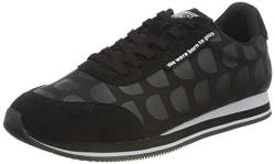 Desigual Damen Shoes_Pegaso_logomania Sneaker, Black, 44 EU von Desigual