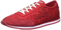 Desigual Damen Shoes_ROYAL_Exotic Sneakers Woman, RED RED, 37 EU von Desigual