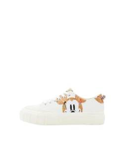 Desigual Damen Shoes_Street_Mickey Cork 1000 White, 38 EU von Desigual