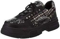Desigual Damen Shoes_Trail_Thomas Mode-Stiefel, Black, 39 EU von Desigual