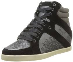 Desigual Damen Sneakers Star 2 Gymnastikschuhe, Grigio (Gris (Gris Plata) von Desigual