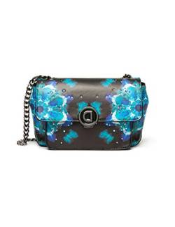 Desigual Damen bols_waterfall Zurich mini Tasche, Schwarz (Negro), 6.5x12x18.5 cm (B x H T) EU von Desigual