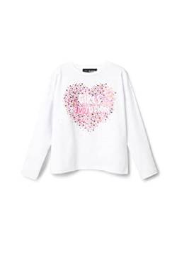 Desigual Girl's TS_ALBA 1000 White Shirt, 5/6 von Desigual