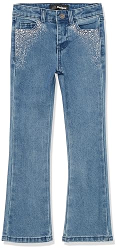 Desigual Girls Denim_DIAMA Casual Pants, Blue, 9/10 von Desigual