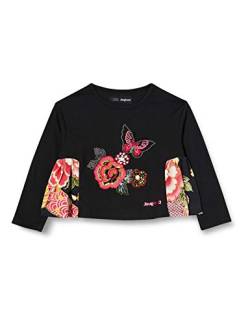 Desigual Girls TS_Norwich T-Shirt, Black, 5/6 von Desigual