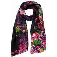 Desigual Halstuch Damen Halstuch Tuch Schal Fou Flores Liquid 23WAWA21/2000 von Desigual