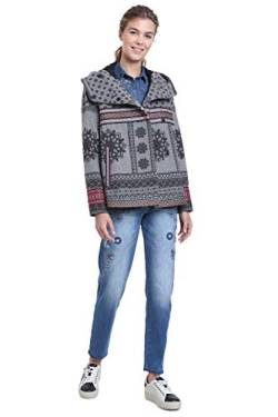 Desigual Mantel Damen CHAQ Copenhagen 18WWEWBB 36 (XS) grau von Desigual