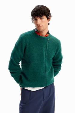 Desigual Men's JERS_Lorenzo Sweater, Green, L von Desigual