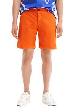 Desigual Men's SEUL, 7002 Pants, Orange, 28 von Desigual