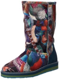 Desigual Panda 28TS119, Damen Boots, Blau (Azul Gaultier 5077), EU 37 von Desigual