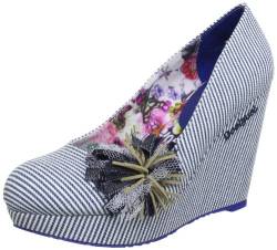 Desigual Pump Sandy 7 31PS411, Damen Sandalen, Grau (Navy 5116), EU 37 von Desigual