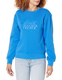 Desigual Women's AZULELECTRIC Mambo 5063 Azul Electric Sweater, Blue, XXL von Desigual