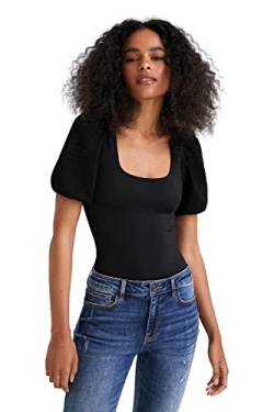 Desigual Women's Body Blouse, Black, L von Desigual