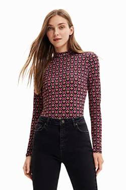 Desigual Women's Body Blouse, Red, L von Desigual